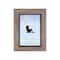 Simply Essentials™ 4" x 6" Brown with Black Edge Frame by Studio Décor®